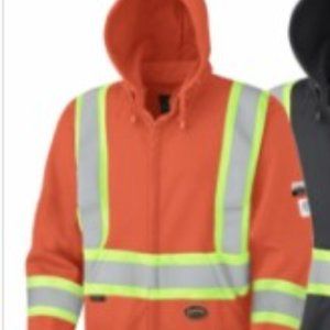 ISO FR Long Sleeve Hi Vis Orange Shirt or Jacket